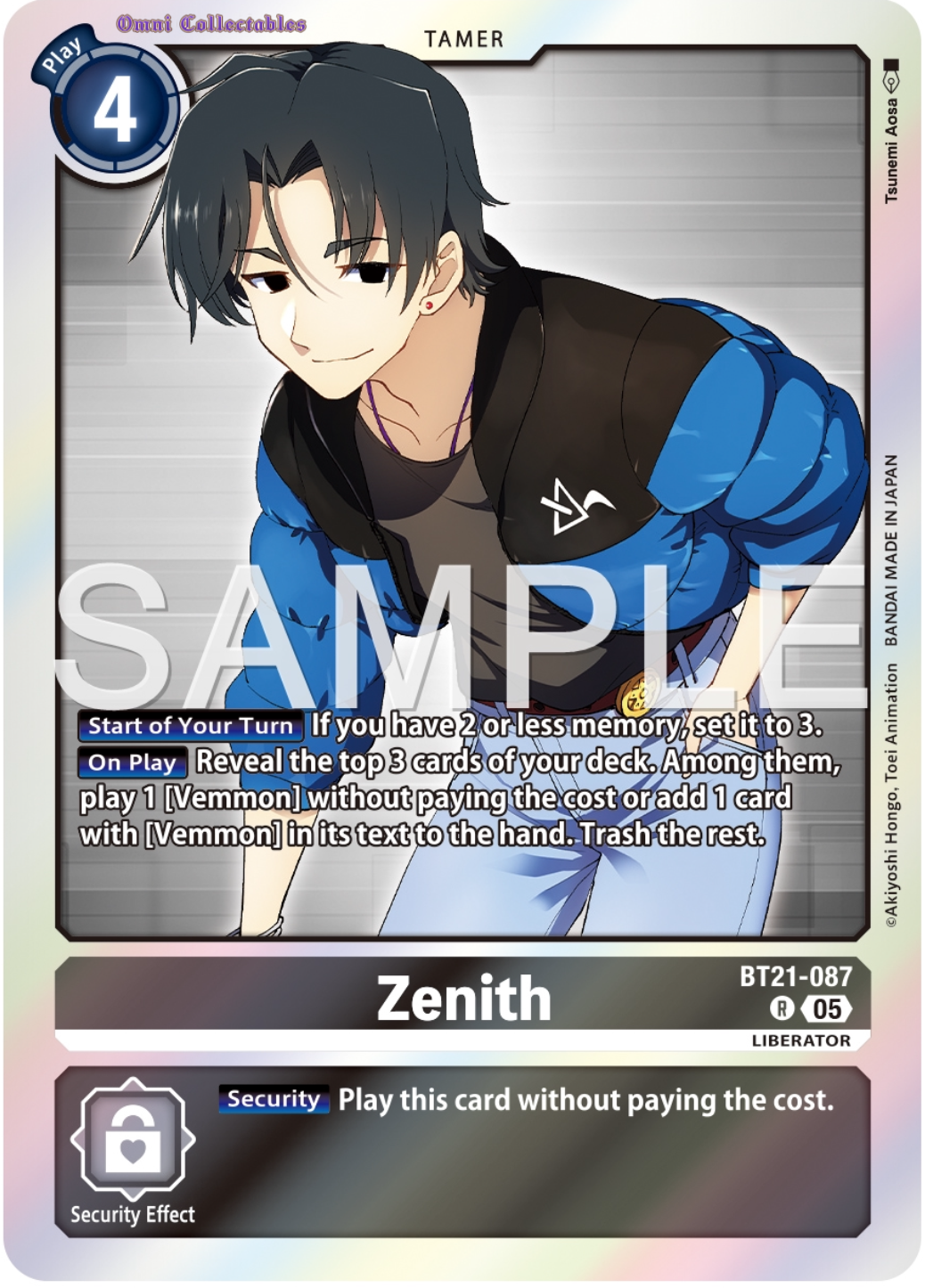 Zenith (BT21-087) Rare
