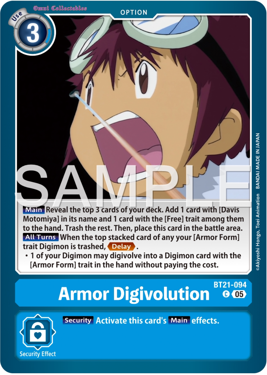 Armor Digivolution (BT21-094) Common