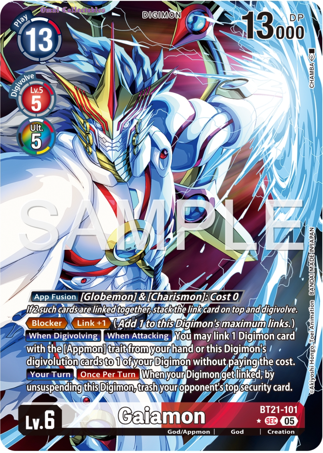 Gaiamon (BT21-101) Alternative Art