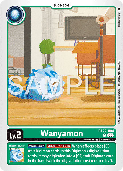 Wanyamon (BT22-004) Common