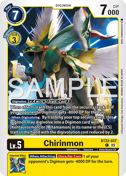 Chirinmon (BT22-037) Common