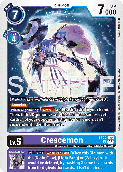 Crescemon (BT22-073) Uncommon