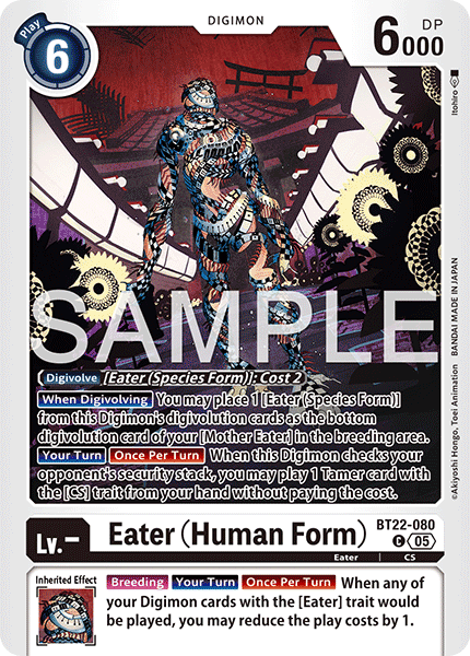 Eater (Human Form) (BT22-080) Common