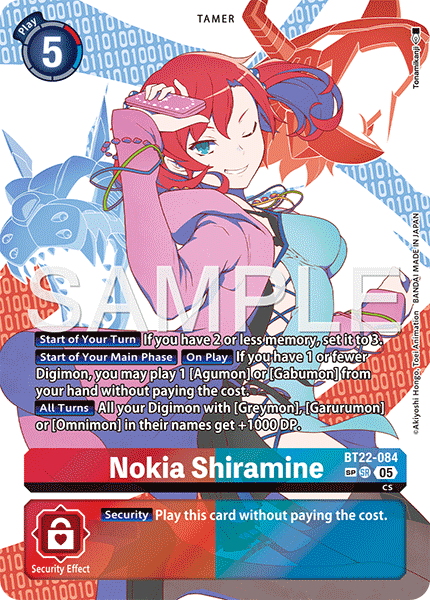Nokia Shiramine (BT22-084) SP Alternative Art