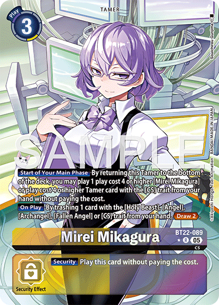 Mirei Mikagura (BT22-089) Alternative Art