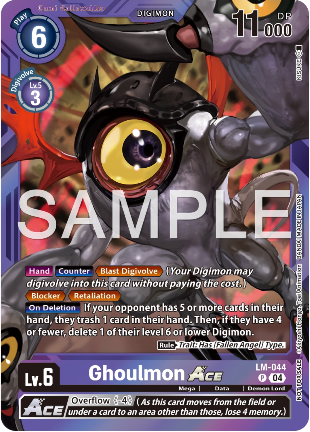 Ghoulmon ACE (LM-044) Limited Card Pack