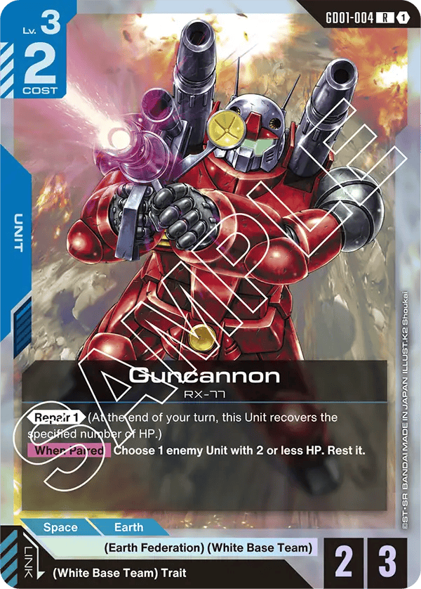 GD01-004: Guncannon (Rare)