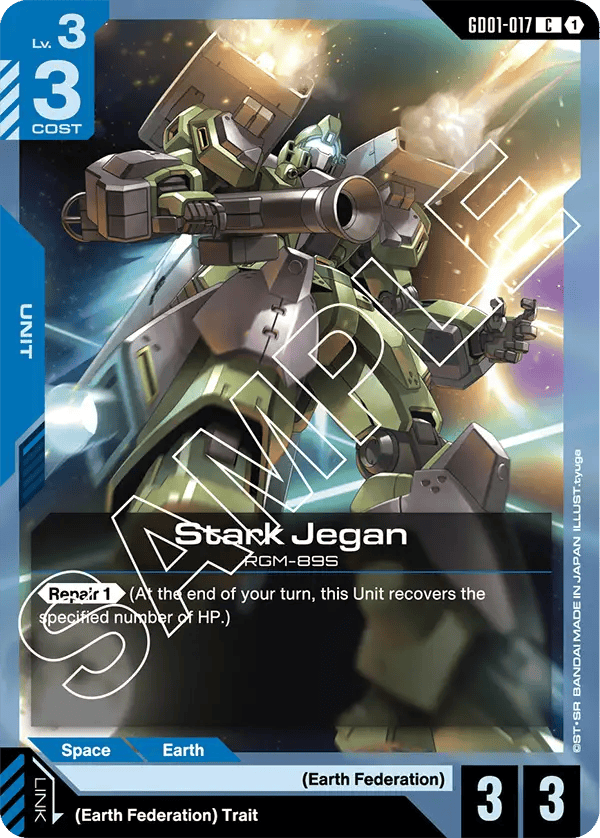 GD01-017: Stark Jegan (Common)