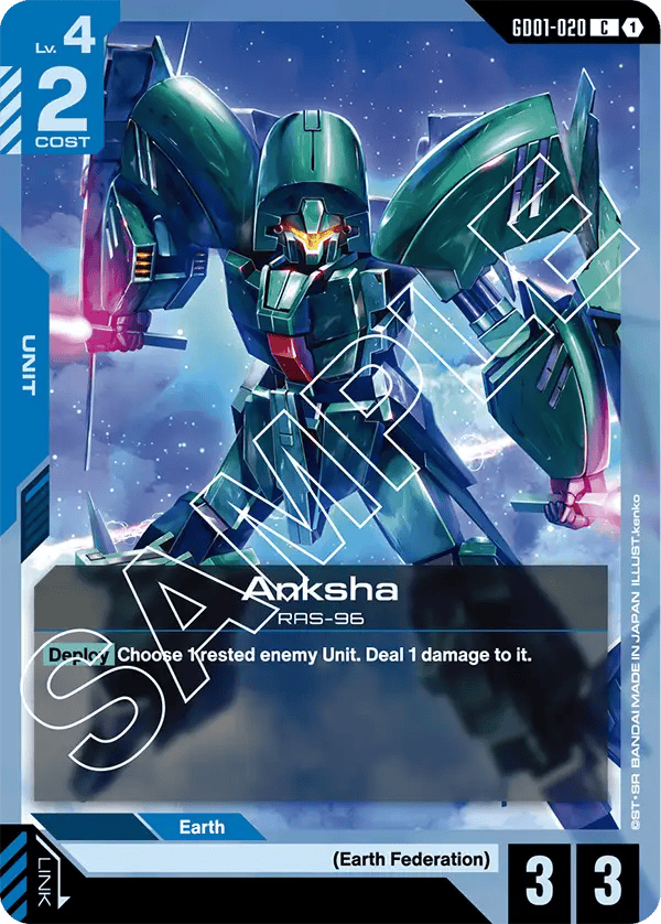 GD01-020: Anksha (Common)