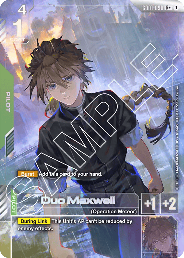 GD01-090: Duo Maxwell (Alternative Art)