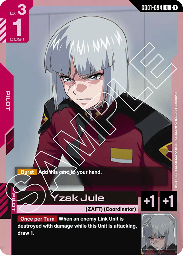 GD01-094: Yzak Jule (Uncommon)