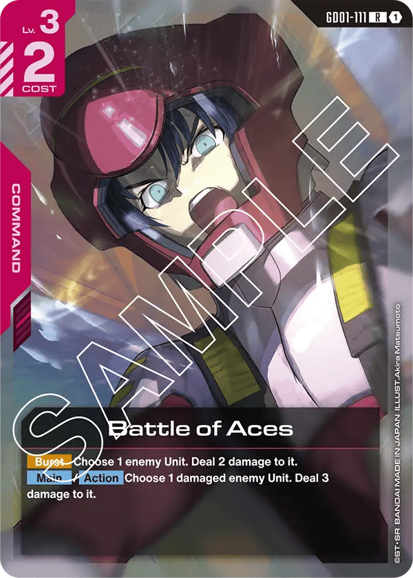 GD01-111: Battle of Aces (Rare)