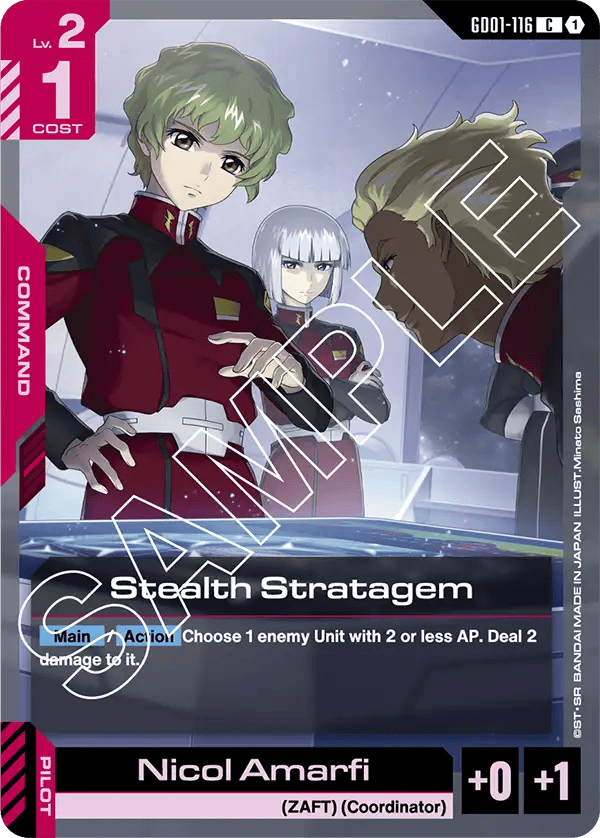 GD01-116: Stealth Stratagem (Common)