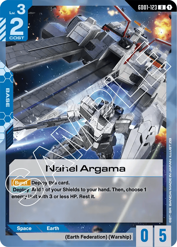 GD01-123: Nahel Argama (Uncommon)