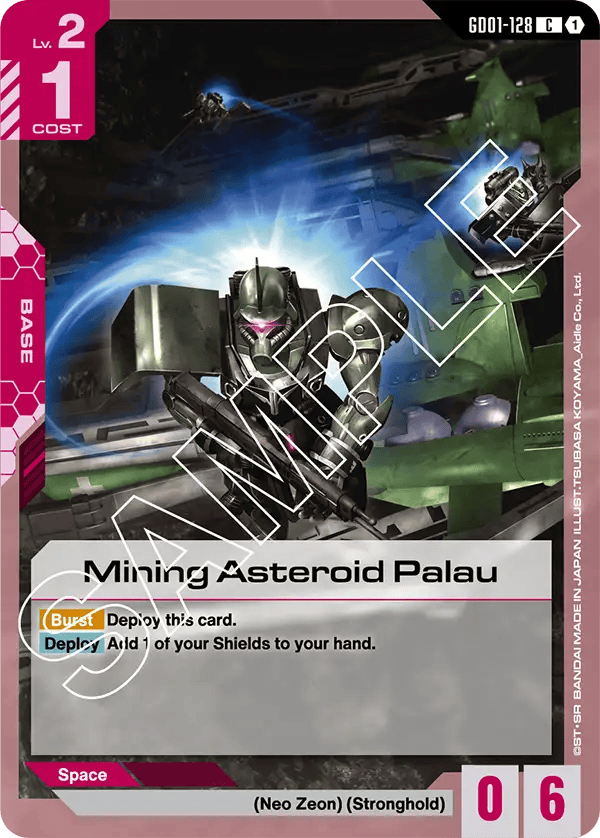 GD01-128: Mining Asteroid Palau (Common)