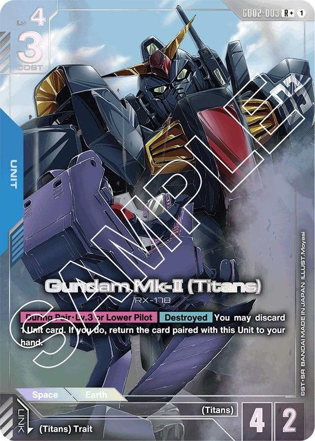 GD02-003: Gundam MK-II (Titans) (Alternative Art)