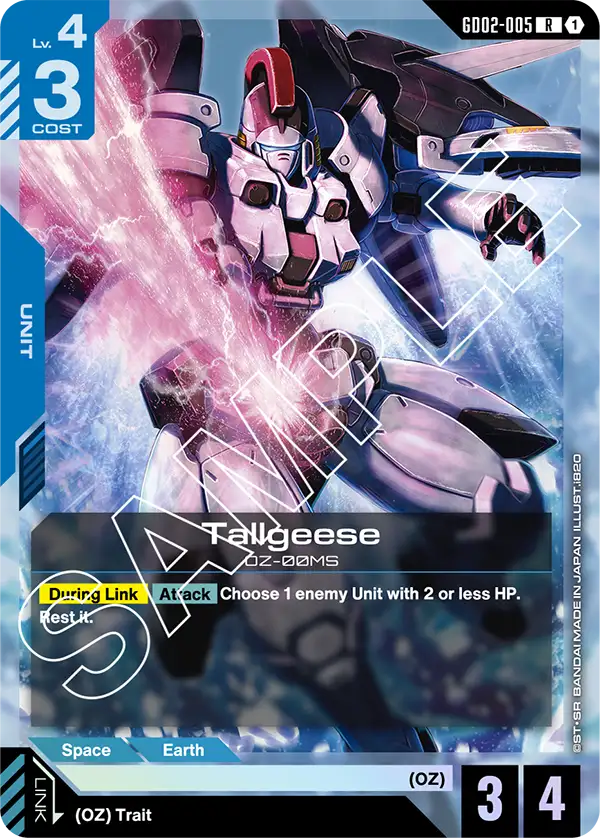 GD02-005: Tallgeese (Rare)