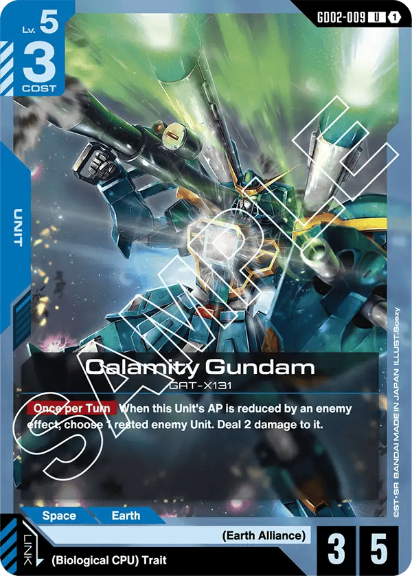GD02-009: Calamity Gundam (Uncommon)