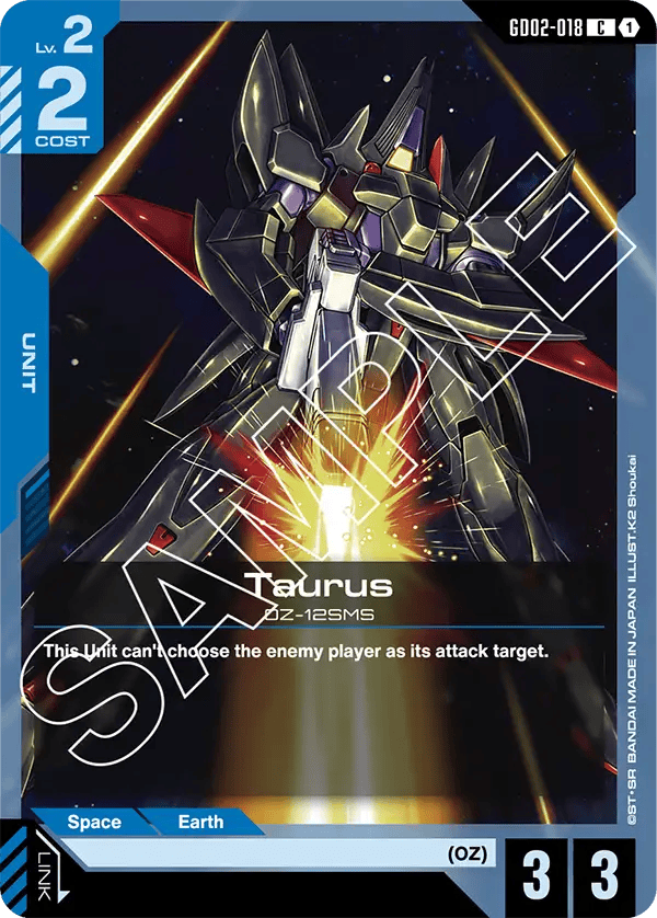 GD02-018: Taurus (Common)