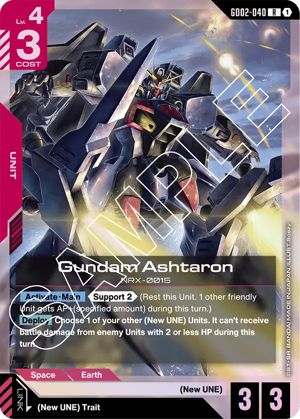 GD02-040: Gundam Ashtaron (Rare)