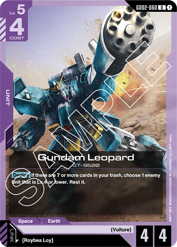 GD02-060: Gundam Leopard (Uncommon)