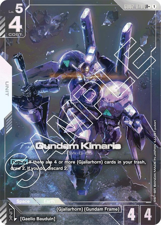 GD02-070: Gundam Kimaris (Alternative Art)