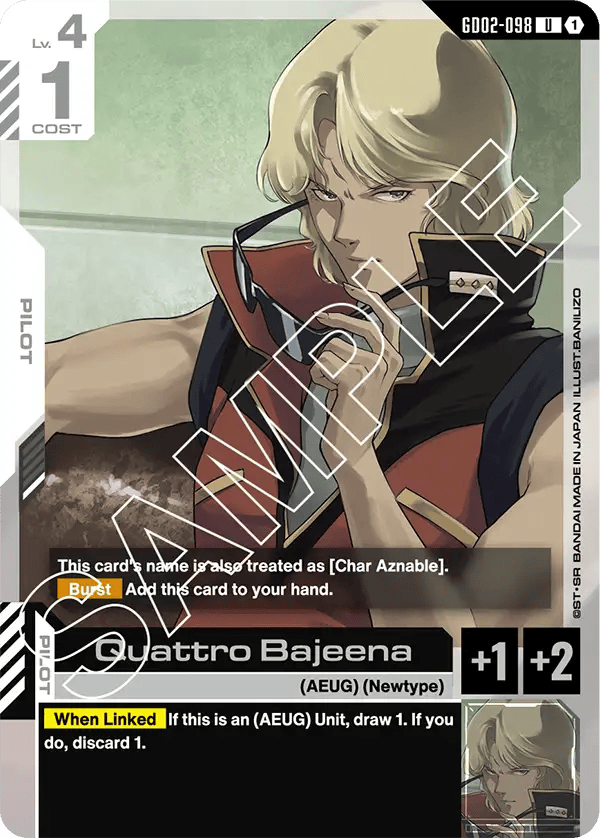 GD02-098: Quattro Bajeena (Uncommon)