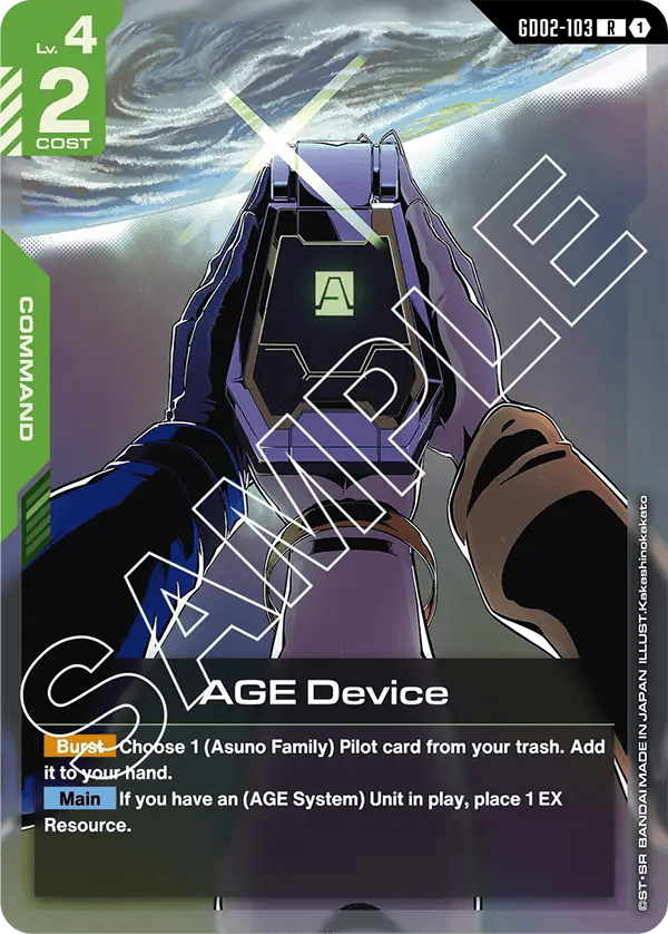 GD02-103: Age Device (Rare)