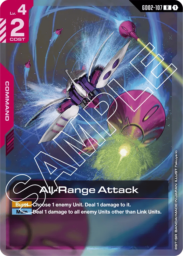 GD02-107: All-Range Attack (Rare)