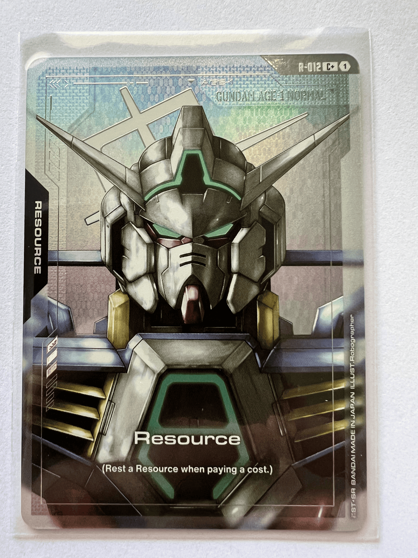 R-012: Resource: C+ Gundam AGE-1 Normal (Foil)