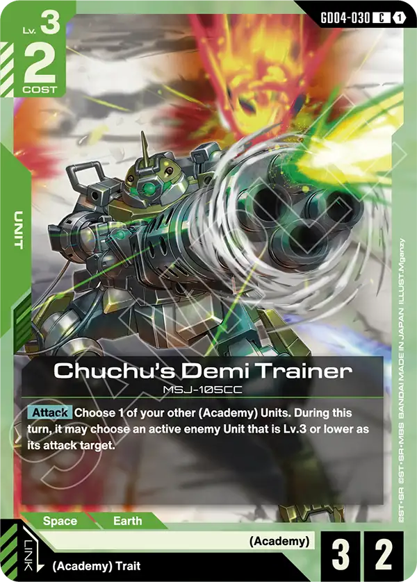 GD04-030: Chuchu's Demi Trainer (Common)