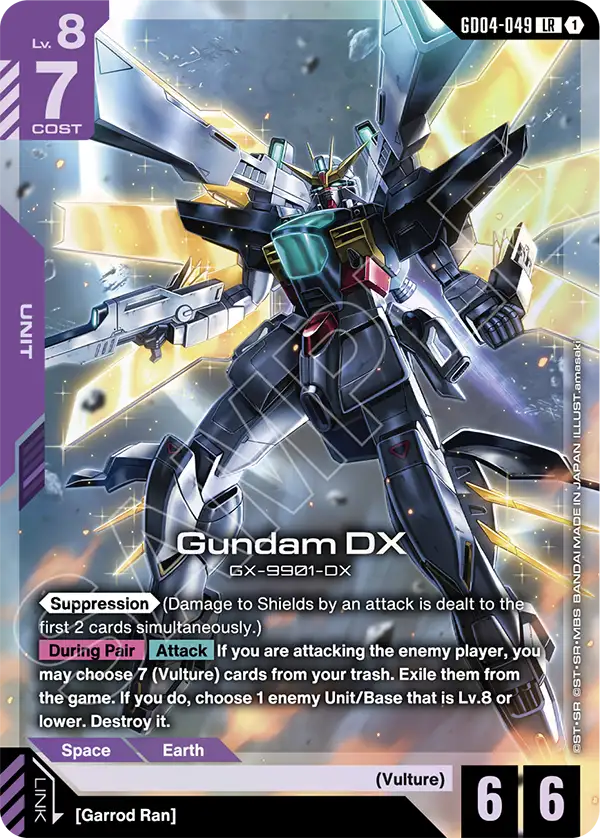 GD04-049: Gundam DX (Legendary Rare)