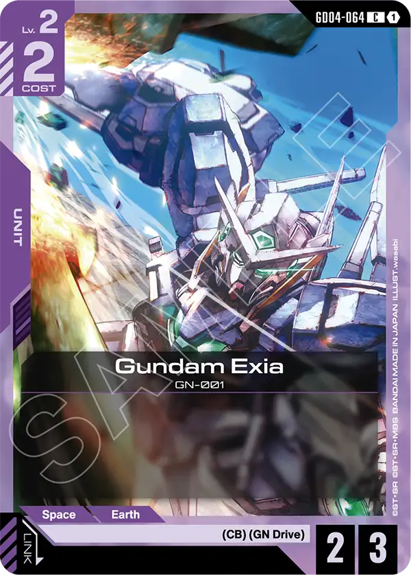 GD04-064: Gundam Exia (Common)