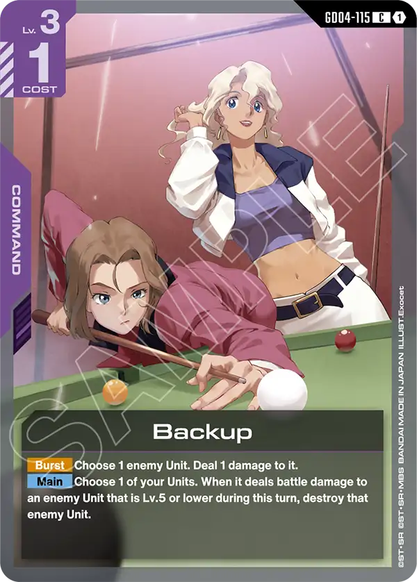 GD04-115: Backup (Common)