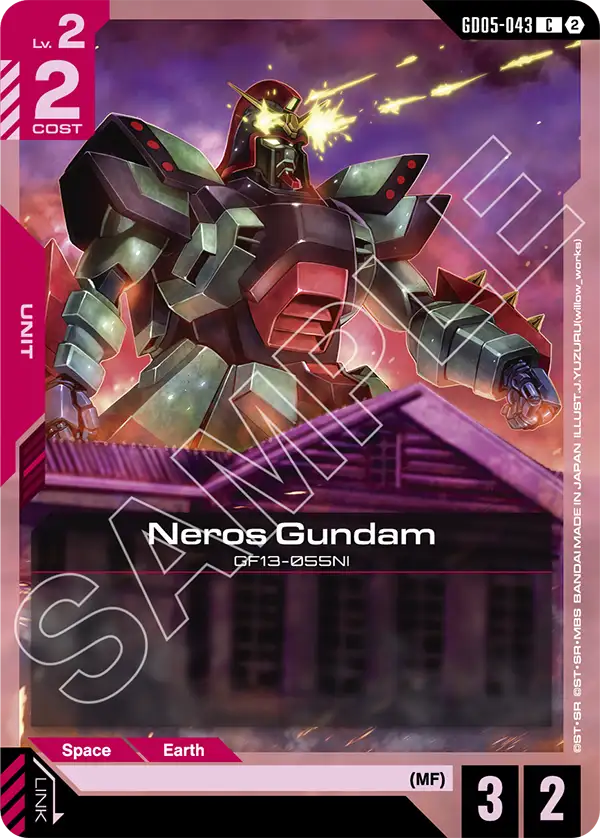 GD05-043: Neros Gundam (Common)