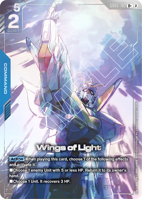 GD05-102: Wings of Light (Alternative Art)