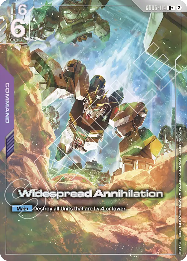 GD05-114: Widespread Annihilation (Alternative Art)