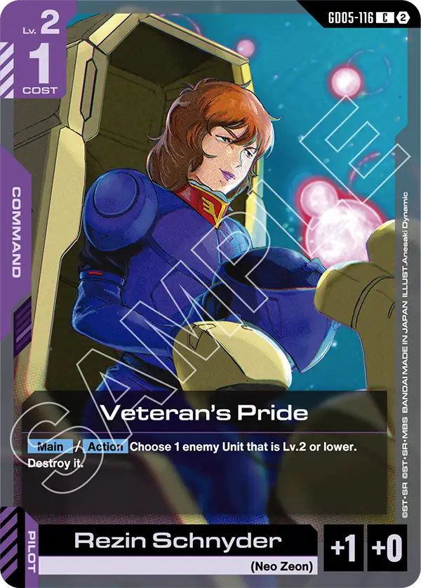 GD05-116: Veteran's Pride (Common)