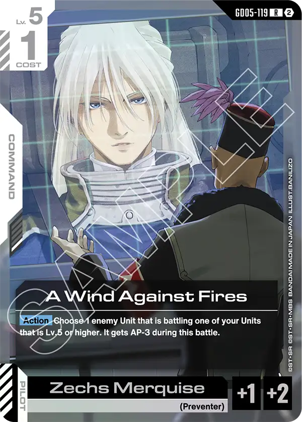 GD05-119: A Wind Against Fires (Rare)