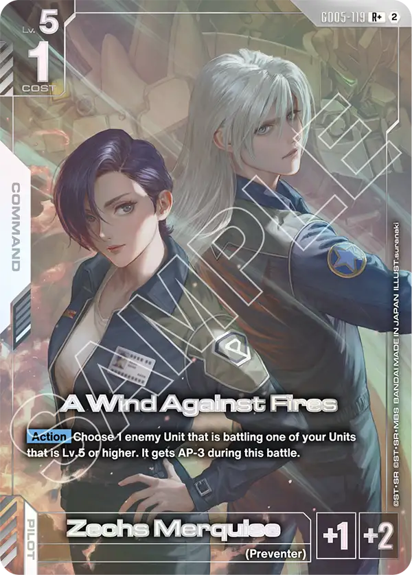 GD05-119: A Wind Against Fires (Alternative Art)