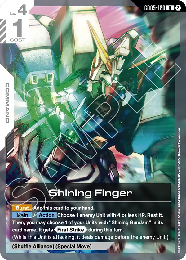 GD05-120: Shining Finger (Uncommon)