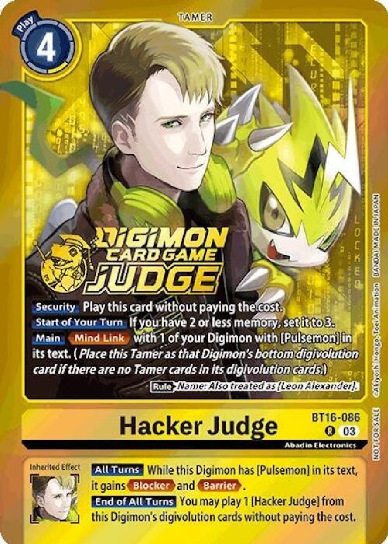 Hacker Judge (BT16-086) (Judge Pack 6)