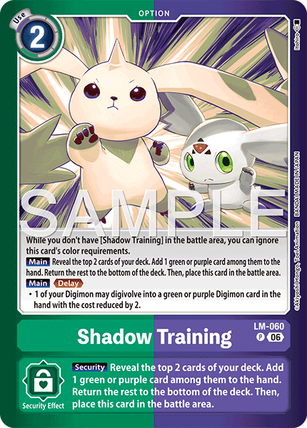 (Pre-order 28/08/2026) Shadow Training (LM-060) Final Crest (LM08)