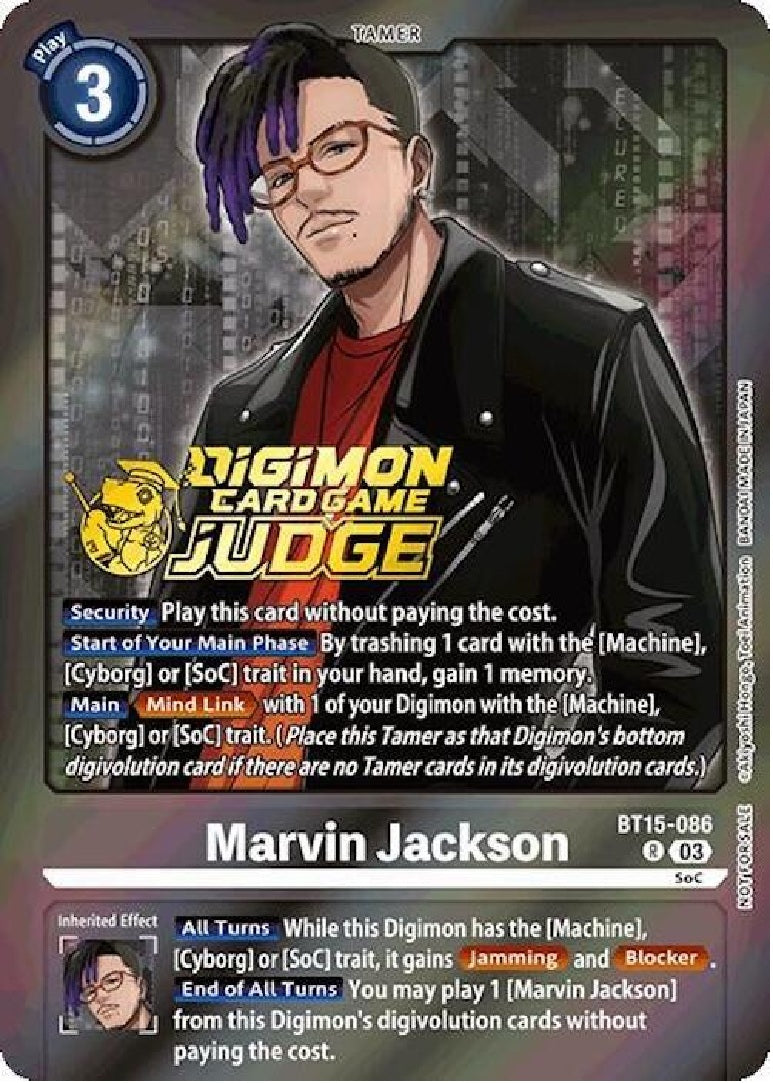 Marvin Jackson (BT15-086) (Judge Pack 6)