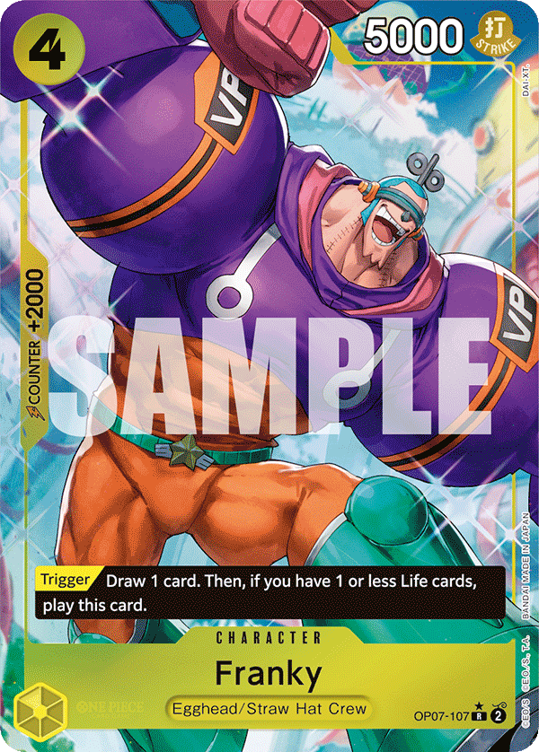 Franky (OP07-107) Alternate Art