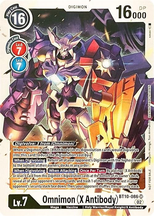 Omnimon (X Antibody) (BT10-086) (Revision Pack 2023)