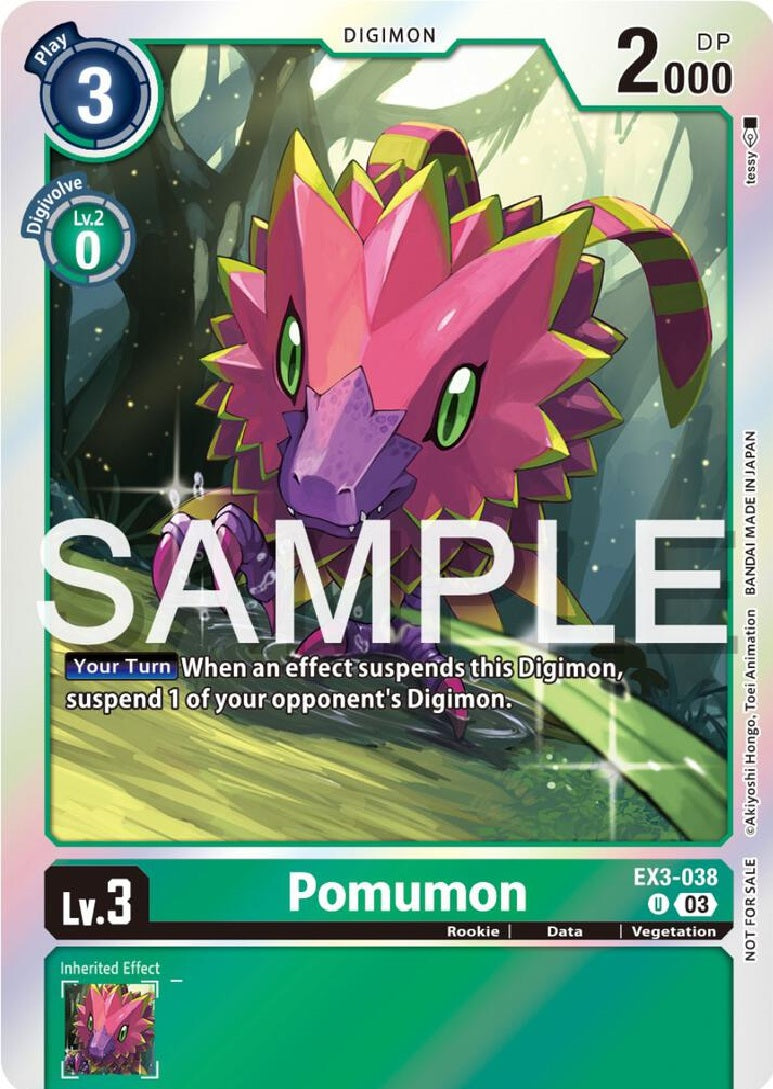 Pomumon (EX3-038) Official Tournament Pack Vol. 12