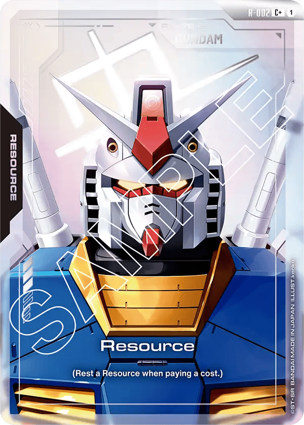 R-002: Resource (RX-78-2) C+ (Foil)