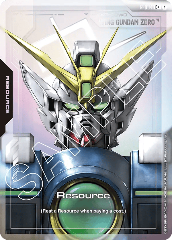 R-004: Resource (Wing Gundam Zero) C+ (Foil)