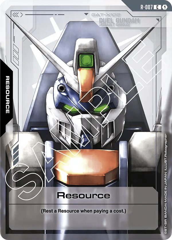 R-007: Resource (Duel Gundam) (Common)